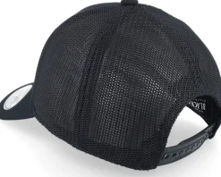 Riverside Black W Black Mesh W Patch Trucker - Black Clover