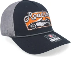 Roadster Car Big Patch Rope Black/Charcoal Trucker - Iconic