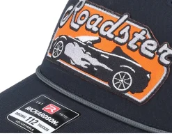 Roadster Car Big Patch Rope Black/Charcoal Trucker - Iconic