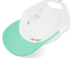 Rock Your Socks Washed White/Mint Dad Cap - Iconic