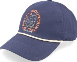 Rocky Mnt Np Canvas Cappy Navy Dad Cap - American Needle