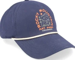Rocky Mnt Np Canvas Cappy Navy Dad Cap - American Needle