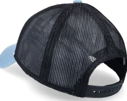 Rocky Mountain Valin Black/Ivory/Blue Trucker - American Needle