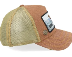 Rodeo Horny Brown A-Frame Trucker - Goorin Bros.