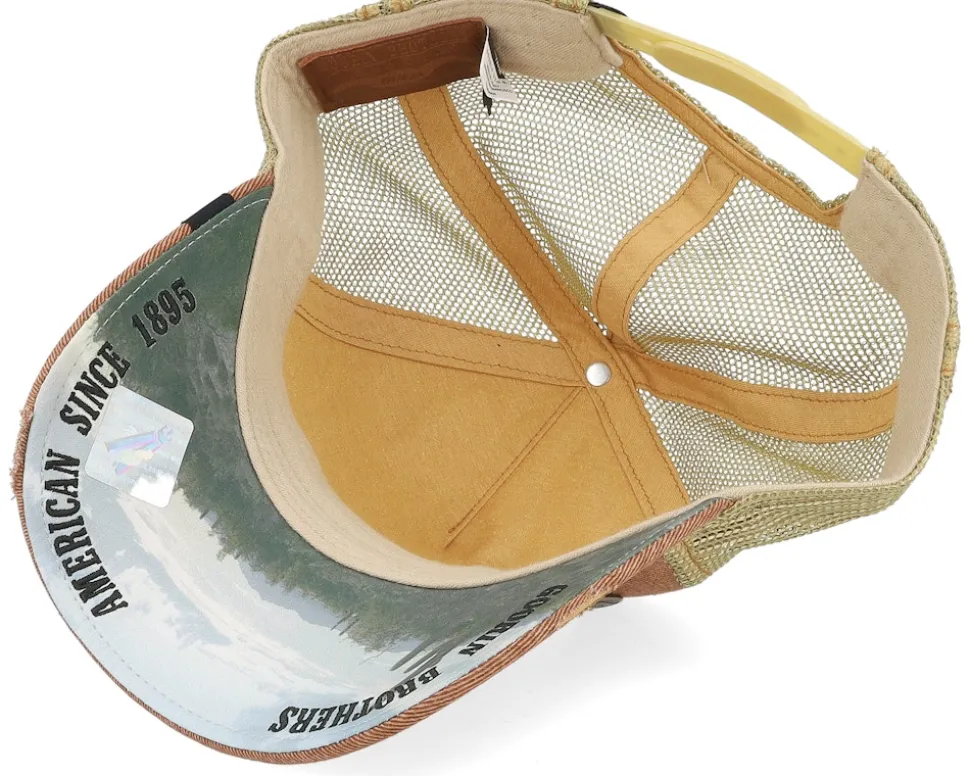Rodeo Horny Brown A-Frame Trucker - Goorin Bros.