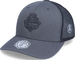 Rogue Class Emblem Charcoal/Black Trucker - Critiql Hit