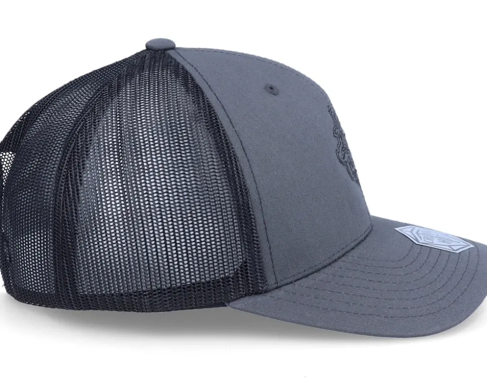 Rogue Class Emblem Charcoal/Black Trucker - Critiql Hit