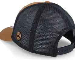 Roll For Initiative Logo Caramel/Black Trucker - Critiql Hit