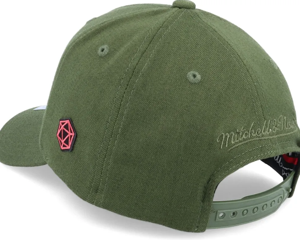 Roll For Initiative Logo Olive Adjustable - Critiql Hit