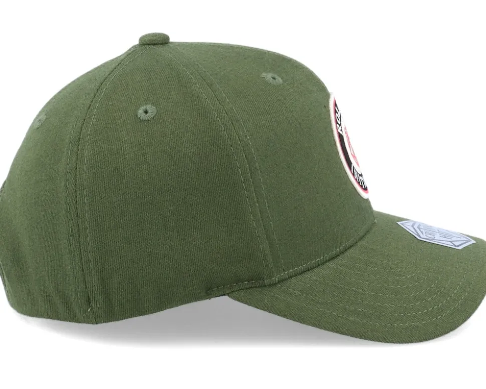 Roll For Initiative Logo Olive Adjustable - Critiql Hit