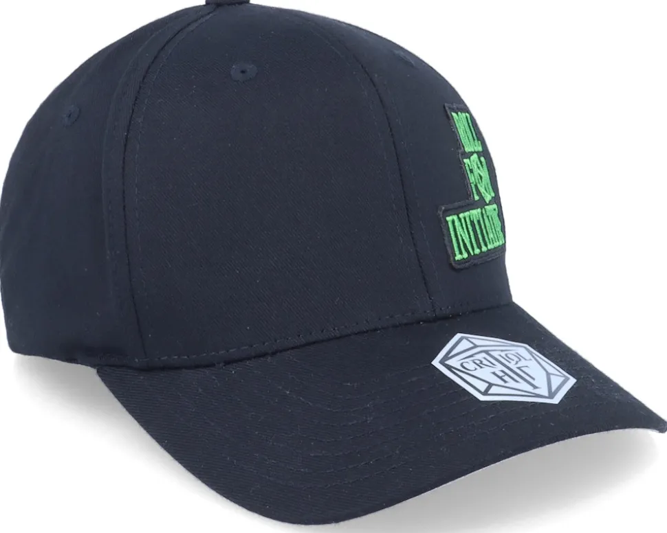 Roll For Initiative Patch Black - Flexfit