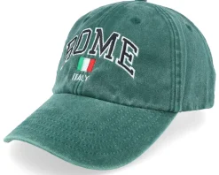 Rome Italy Washed Red Dad Cap - Iconic
