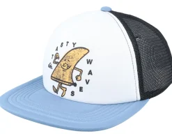 Romper Boy Snow White/Blue/Black Trucker - Quiksilver