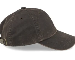 Ron Antique Cotton Brown Dad Cap - MJM Hats