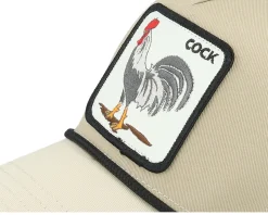 Rooster 100 Cream Twill A-Frame Adjustable - Goorin Bros.