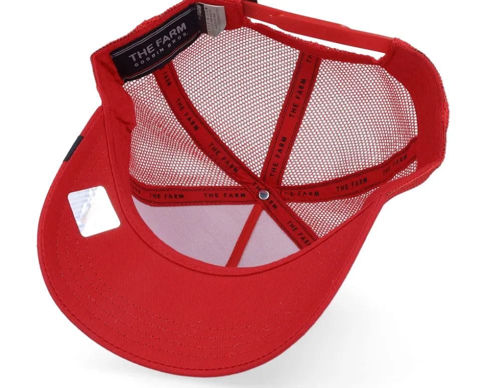 Rooster Truckin Red Trucker - Goorin Bros.