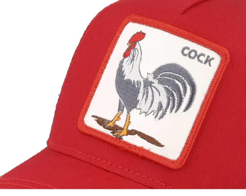 Rooster Truckin Red Trucker - Goorin Bros.