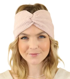 Rosé Knitted Headband - Get Fabulous