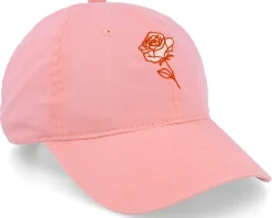 Rose Washed Cotton Pink Mom Cap - Wei