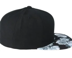 Roses Black/Grey Snapback - Yupoong
