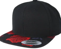 Roses Black/Red Snapback - Yupoong