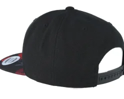 Roses Black/Red Snapback - Yupoong