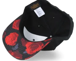 Roses Black/Red Snapback - Yupoong