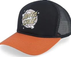 Roskopp Destruct Dot Black/Pumpkin A-Frame Trucker - Santa Cruz