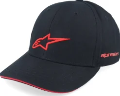 Rostrum Hat Black/Red Adjustable - Alpinestars
