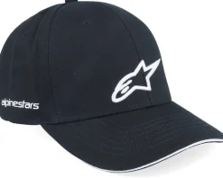Rostrum Hat Black/White Adjustable - Alpinestars