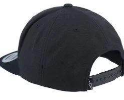 Rotary Hat Black/Black Snapback - Alpinestars