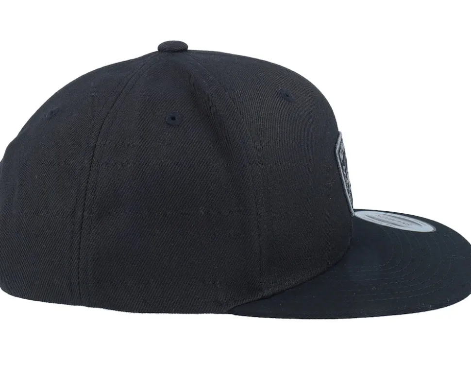 Rotary Hat Black/Black Snapback - Alpinestars