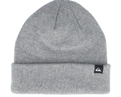 Routine Beanie Medium Grey Heather Cuff - Quiksilver