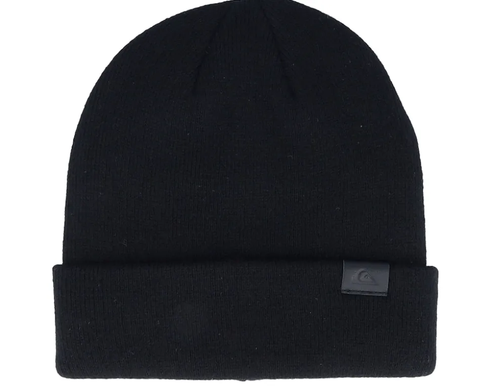 Routine Beanie True Black Cuff - Quiksilver