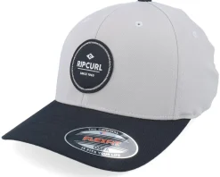 Routine Cap Grey Marle/Black Flexfit - Rip Curl