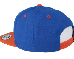 Royal/Orange Snapback - Yupoong