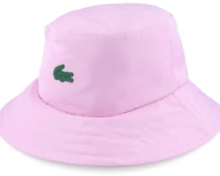 Rubber Patch Stitch Black Bucket - Lacoste