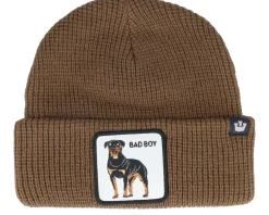 Ruff Stuff Beanie Dark Brown Cuff - Goorin Bros.