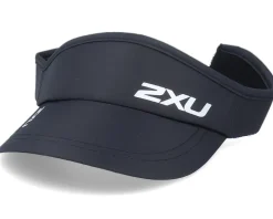 Run Black/Black Visor - 2XU