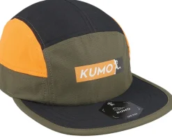 Running Box Logo Cloudfit Olive/Black/Orange 5-Panel - Kumo