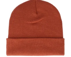 Rust Cuff Blank Beanie - Beechfield