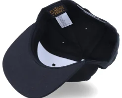 S Letter 3D Black Snapback - Iconic