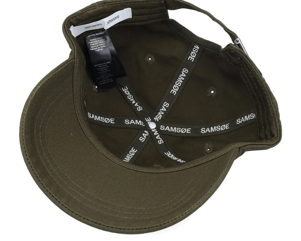Saaddie Cap Dark Olive Dad Cap - Samsøe Samsøe