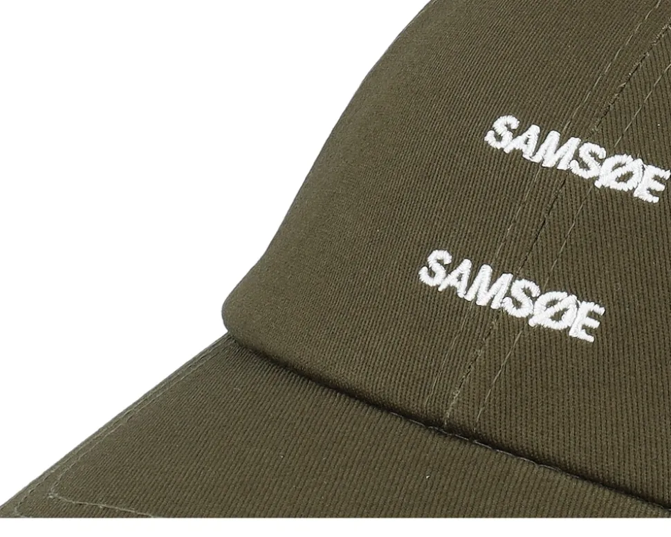 Saaddie Cap Dark Olive Dad Cap - Samsøe Samsøe