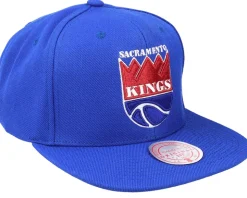 Sacramento Kings Team Ground 2.0 Blue Snapback - Mitchell & Ness