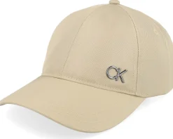 Saffiano Metal Bb Cap Beige Adjustable - Calvin Klein