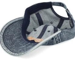 Sagittaurus Snow Washed Blue Denim Dad Cap - Delulu