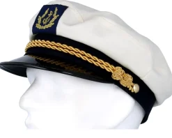Sailor Sr. Wool Blend White Flat Cap - CTH Ericson