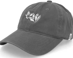 Sakura Washed Cotton Grey Mom Cap - Wei