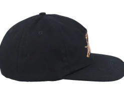 Salba Tiger Simplified Black Snapback - Santa Cruz
